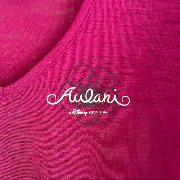 Disney Aulani Resort & Spa Hawaii Hawaiian Pink Swim Cover Hooded M/L - Picture 8 of 10